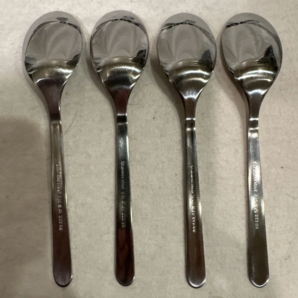 Ikea FORNUFT Stainless Steel Flatware 223 88 Modern Design 20 Pc 4 Place Setting